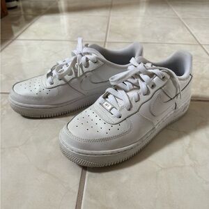 Nike White Athletic Shoes